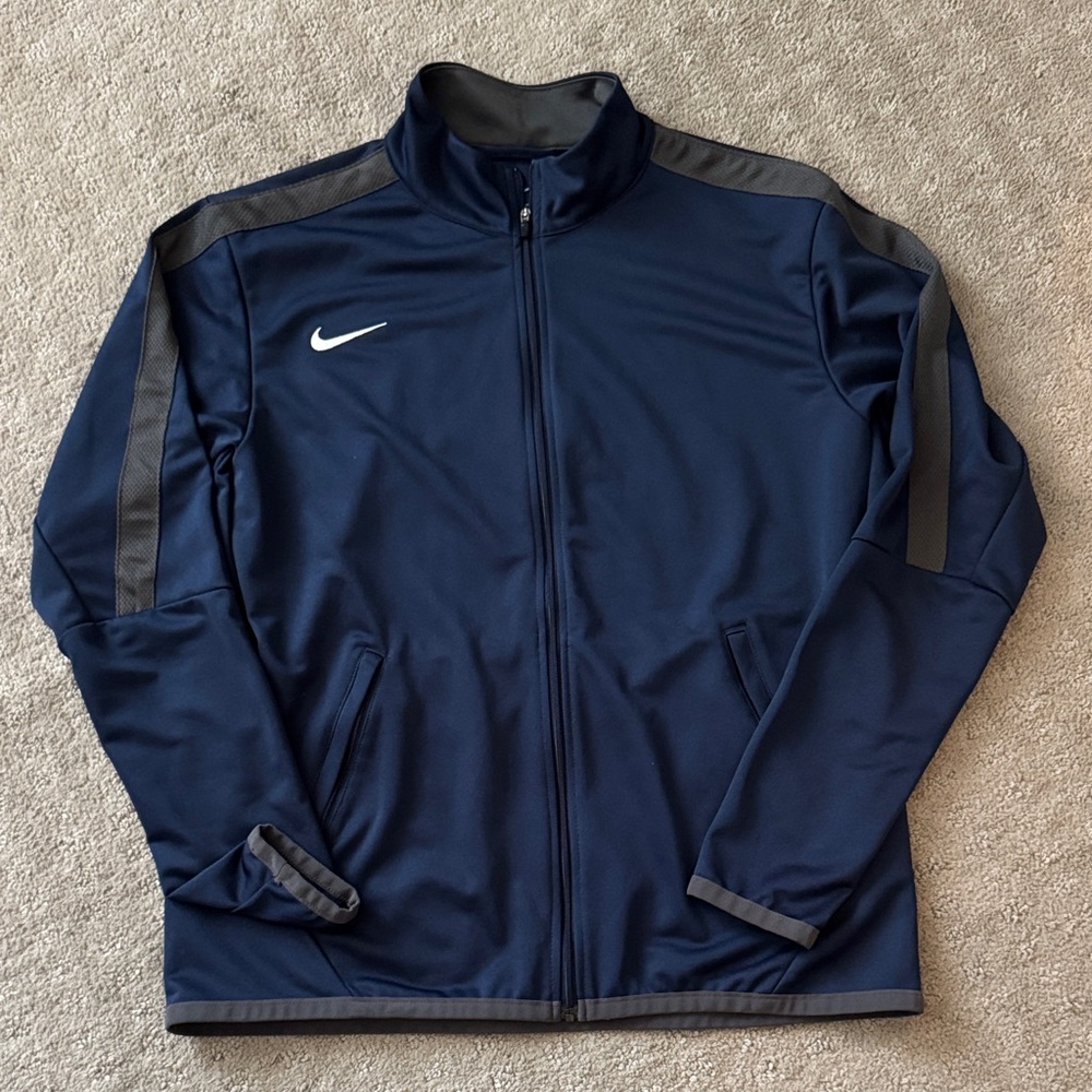 Nike Youth Navy Full-Zip Track Jacket YOUTH XL